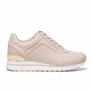 Michael Kors Blush Sneakers with Gold Detail